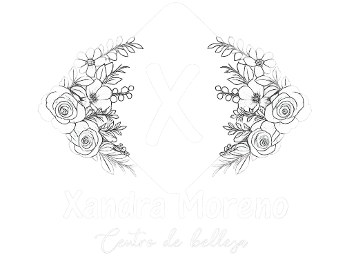 Logo Blanco xandra moreno